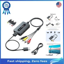 Compact RCA S-Video to HDMI